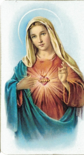 Image du Sacré Coeur de Marie - style sulpicien